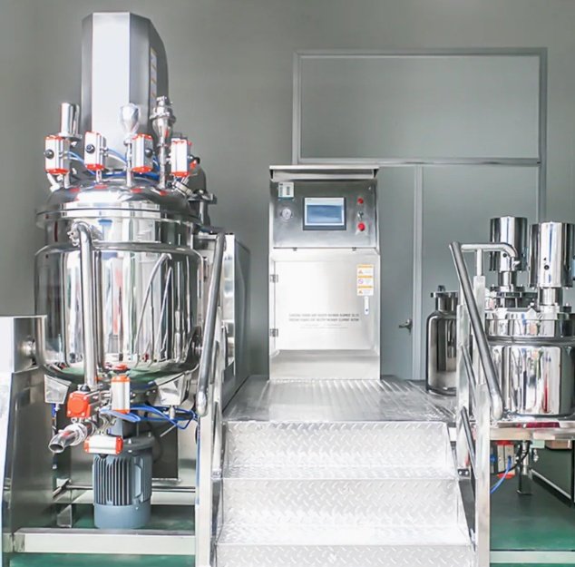 Máquina Emulsionante Homogeneizadora de Vacío 200-500L