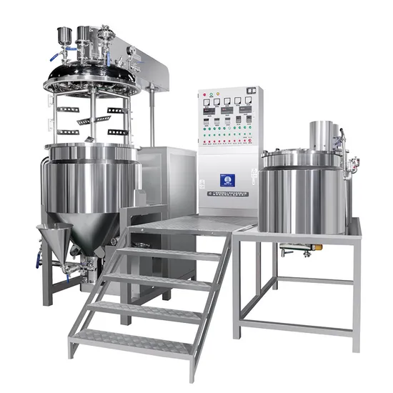 Cosmetic Cream Paste Vacuum Homogenizer Emulsifying Mixer