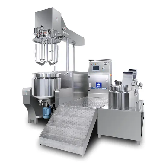 Cosmetic Cream Paste Vacuum Homogenizer Emulsifying Mixer