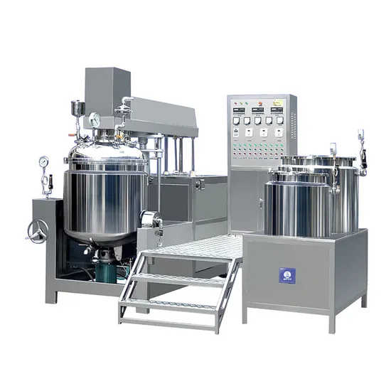 Cosmetic Cream Paste Vacuum Homogenizer Emulsifying Mixer
