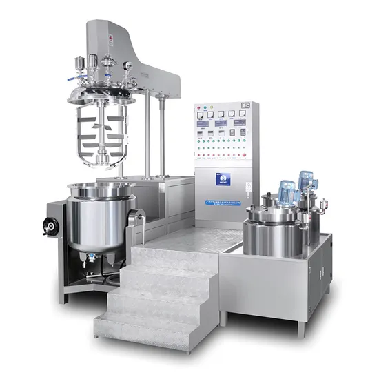 Cosmetic Cream Paste Vacuum Homogenizer Emulsifying Mixer